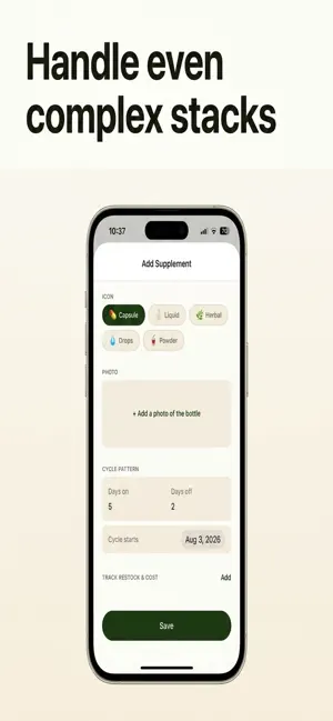 SuppAlarm: Supplement Reminder screenshot 4