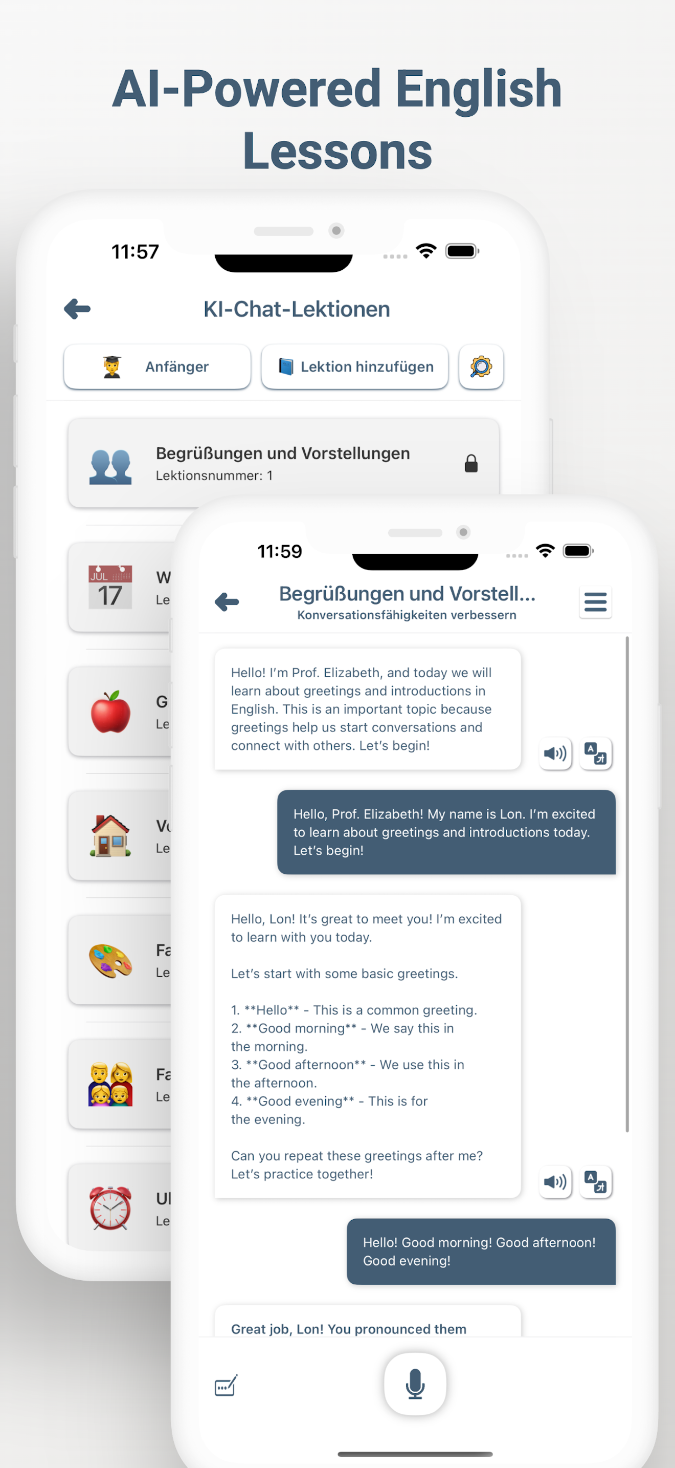 Lerne Englisch