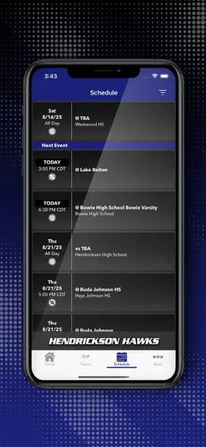 Hendrickson Hawks Athletics screenshot 3