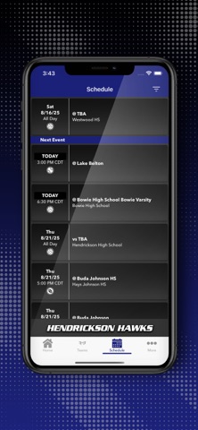 Hendrickson Hawks Athletics Screenshot 3 of 4