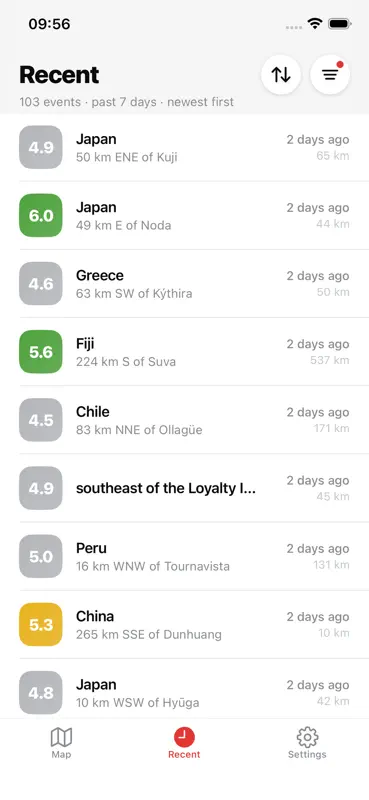 Earthquake Network screenshot 5 of 6