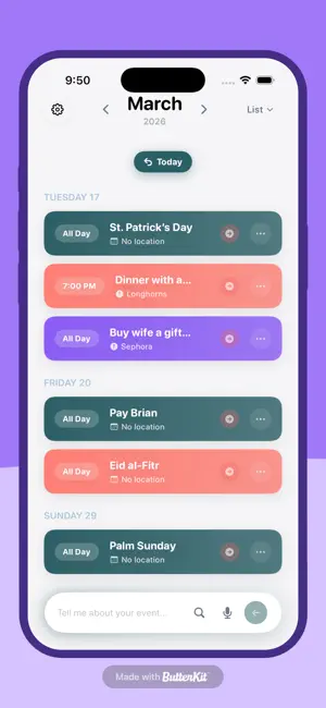 SayDate - AI Smart Calendar screenshot 4