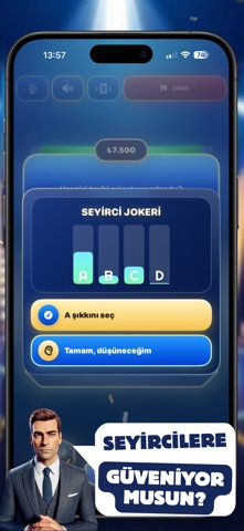 Milyoner Bilgi Yarışması Quiz iPhone screenshot