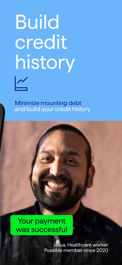 Possible: Fast Cash & Credit - This tool supports financial growth, notifying users of "Your payment was successful" and highlighting how regular payments contribute to building credit history.
