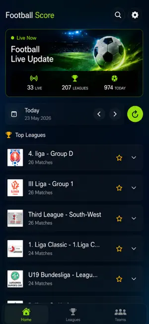Football Live Score: Match Hub screenshot 2