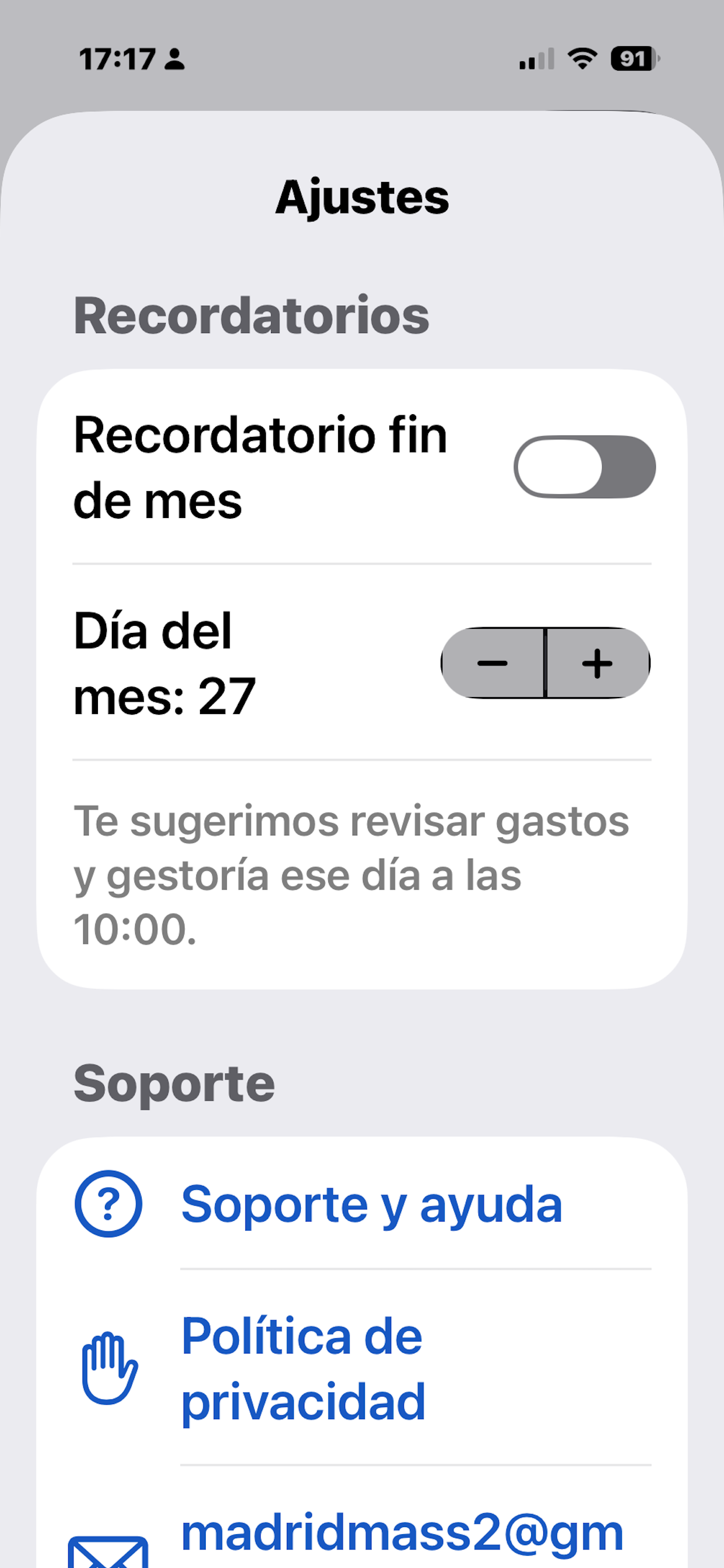 AutonomoFacil screenshot 2