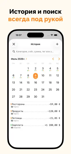 Скриншот Spent - доходы и расходы на iPhone 4