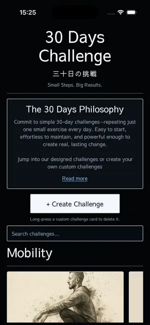 A 30 Day Challenge screenshot 1
