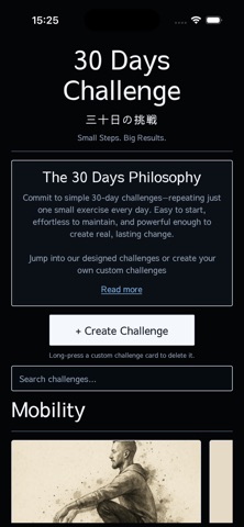 A 30 Day Challenge Screenshot 1 of 4