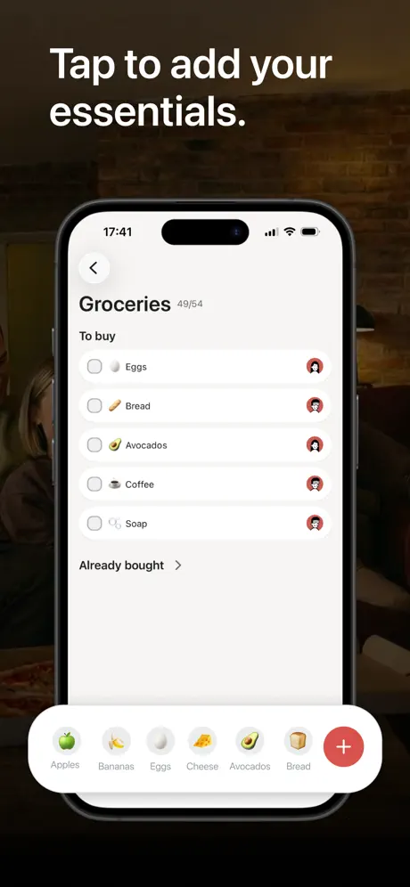 Casito: Shared Grocery & Tasks 家庭共享事物助手应用截图