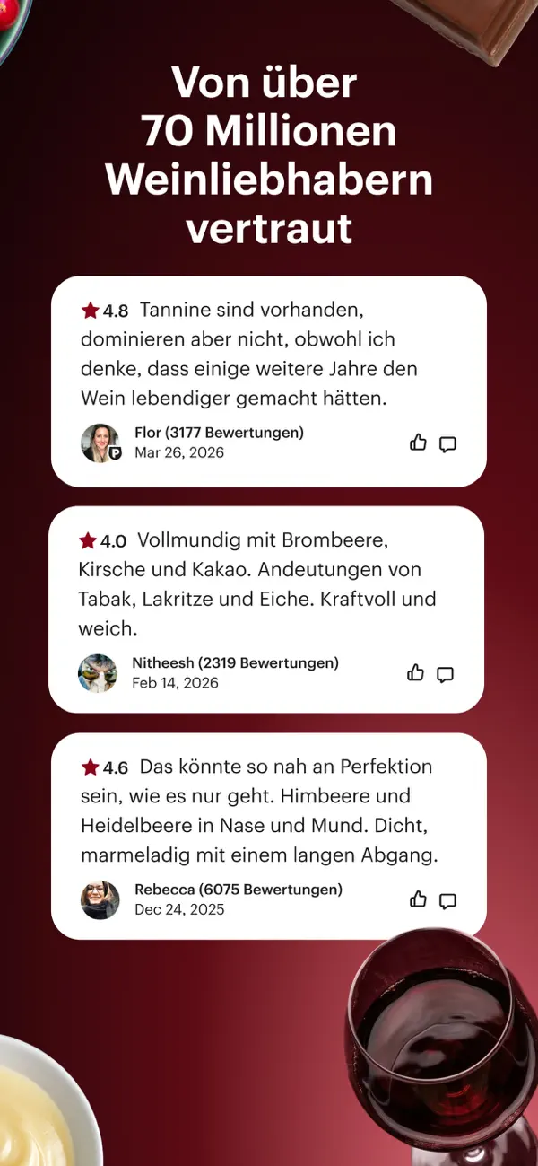 Vivino iPhone App Screenshot 2 – Essen und Trinken