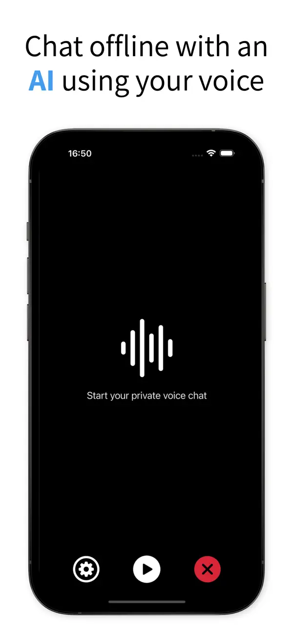 #1. Enclave - Local AI Assistant (iOS) De: Piotr Gorzelany