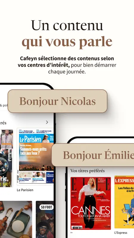 Cafeyn - Journaux & magazines screenshot 2 of 7