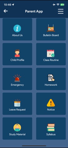 Parent App Schoooly screenshot