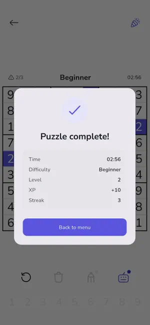Sudoku - Uninterrupted screenshot 4