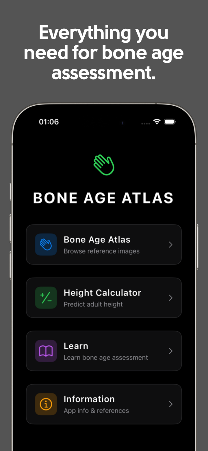 Easy Bone Age Atlas screenshot 4