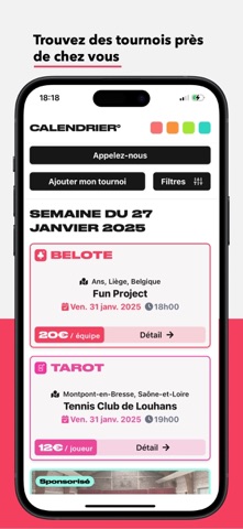 Calendrier° Pocket screenshot