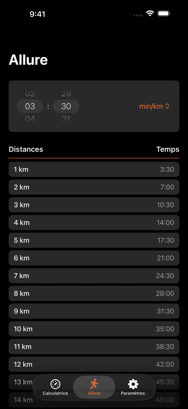 Screenshot #3 pour Calculateur de Vitesse VDT
