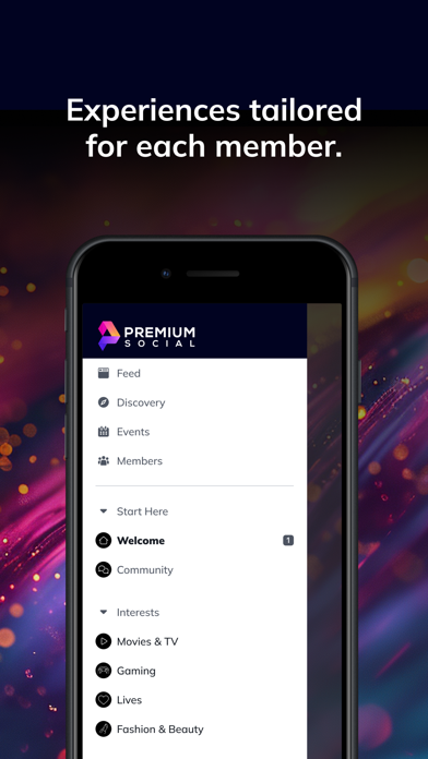 Premium Social Screenshot