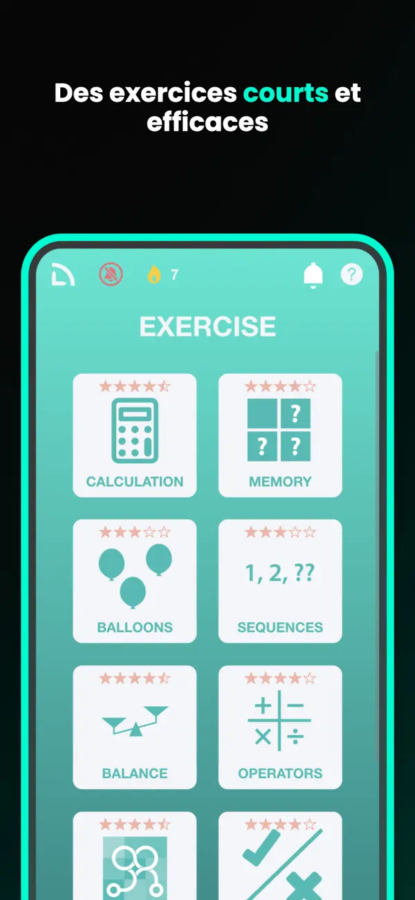 Screenshot #2 pour DUEL de logique: Jeux de Maths