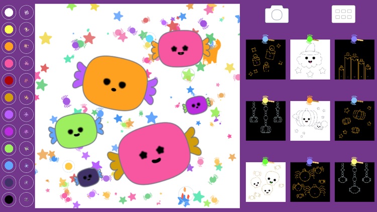 Halloween Coloring Kid Toddler screenshot-9