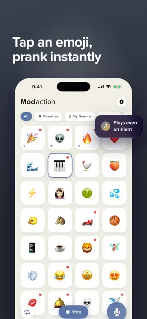 Modaction: Emoji Pranks screenshot 1