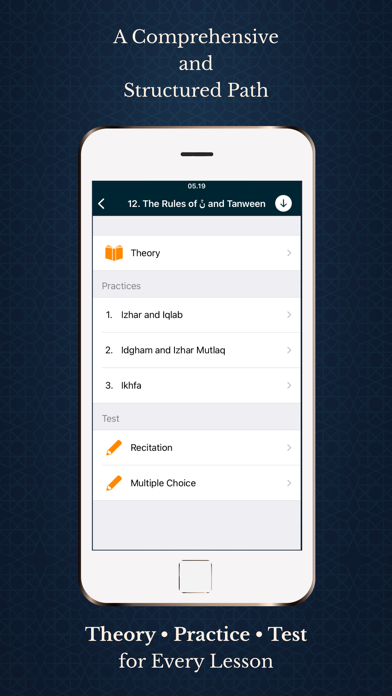 Learn Quran Tajwid iPhone screenshot 3 - Education app