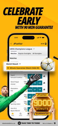 Betfair Sports Betting iPhone screenshot 7