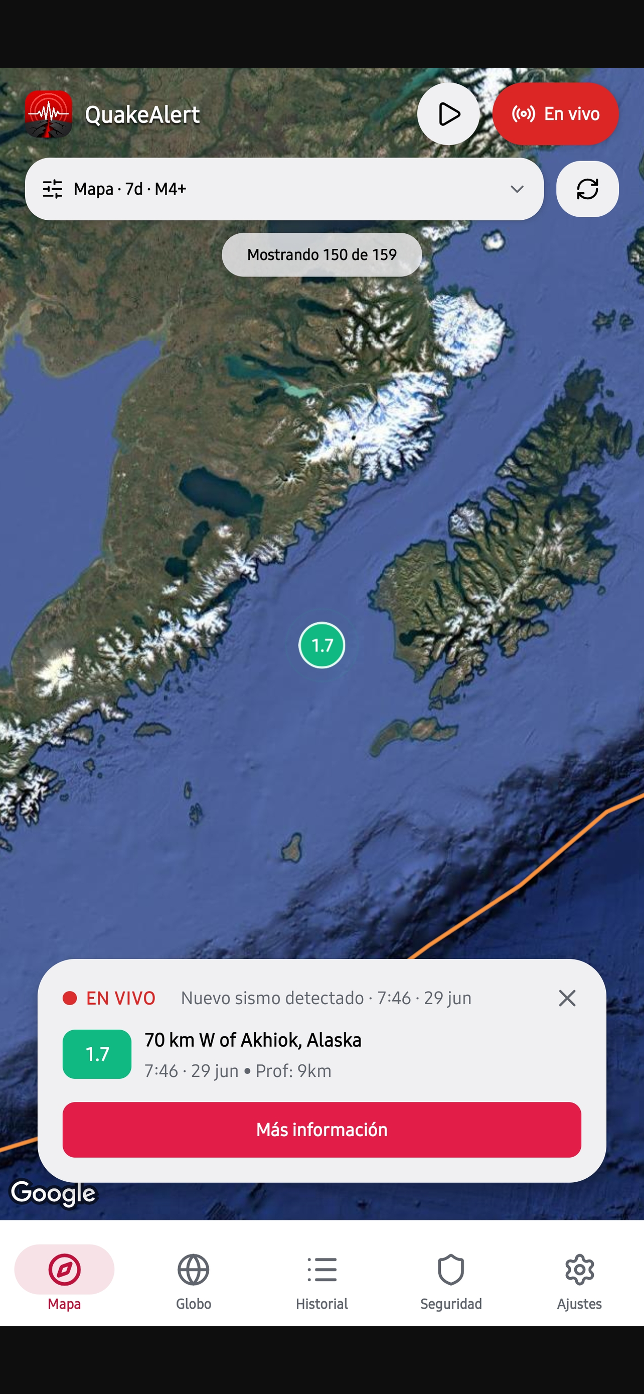 QuakeAlert: Earthquake Map screenshot 5
