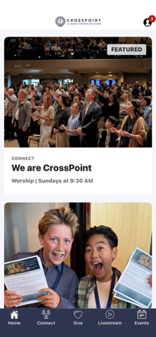 CrossPoint Church Chino screenshot