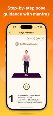 Surya Namaskar: Stretching App Screenshot 3 of 7