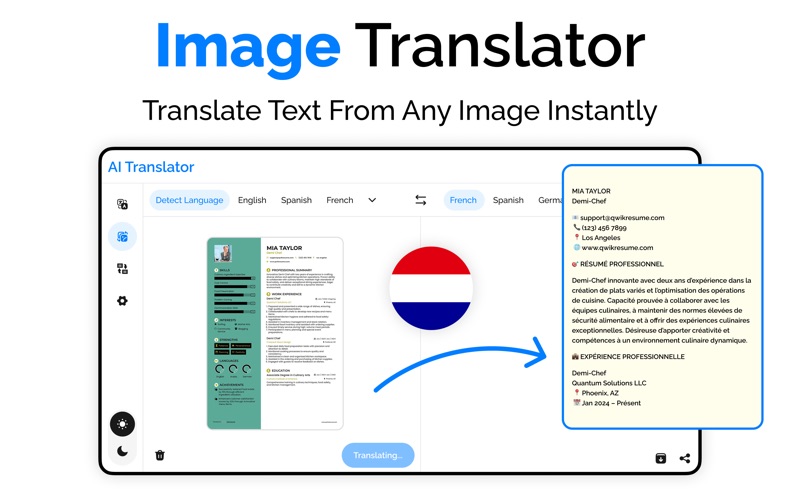 AI Translator -Translation App iPhone screenshot 2 - Reference app