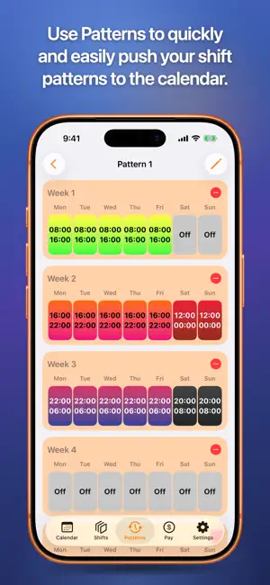 SimpleShift - Shift Calendar screenshot 3