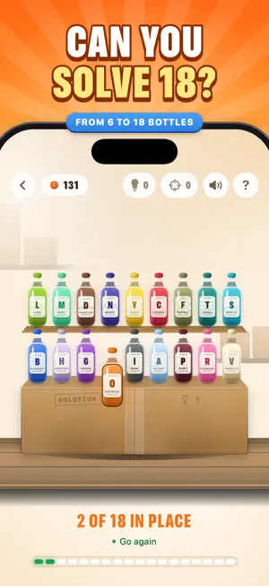 Bottle Swap: Guess the Order screenshot 3