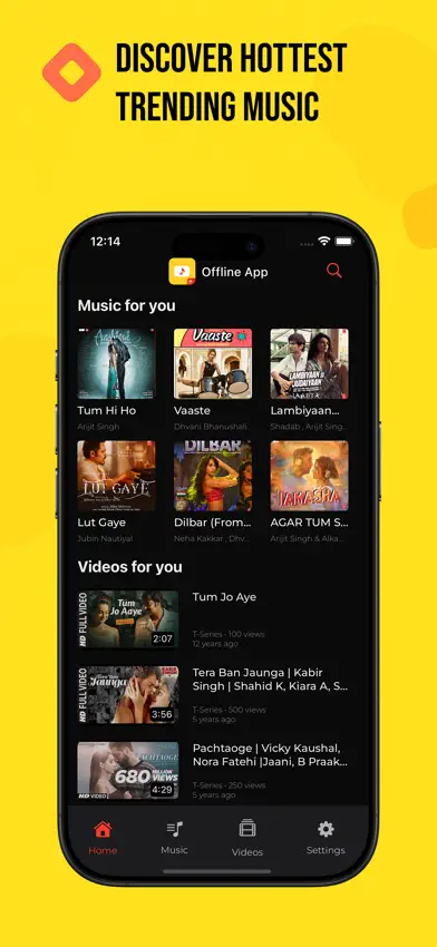 Stube : Offline Music & Videos screenshot 4