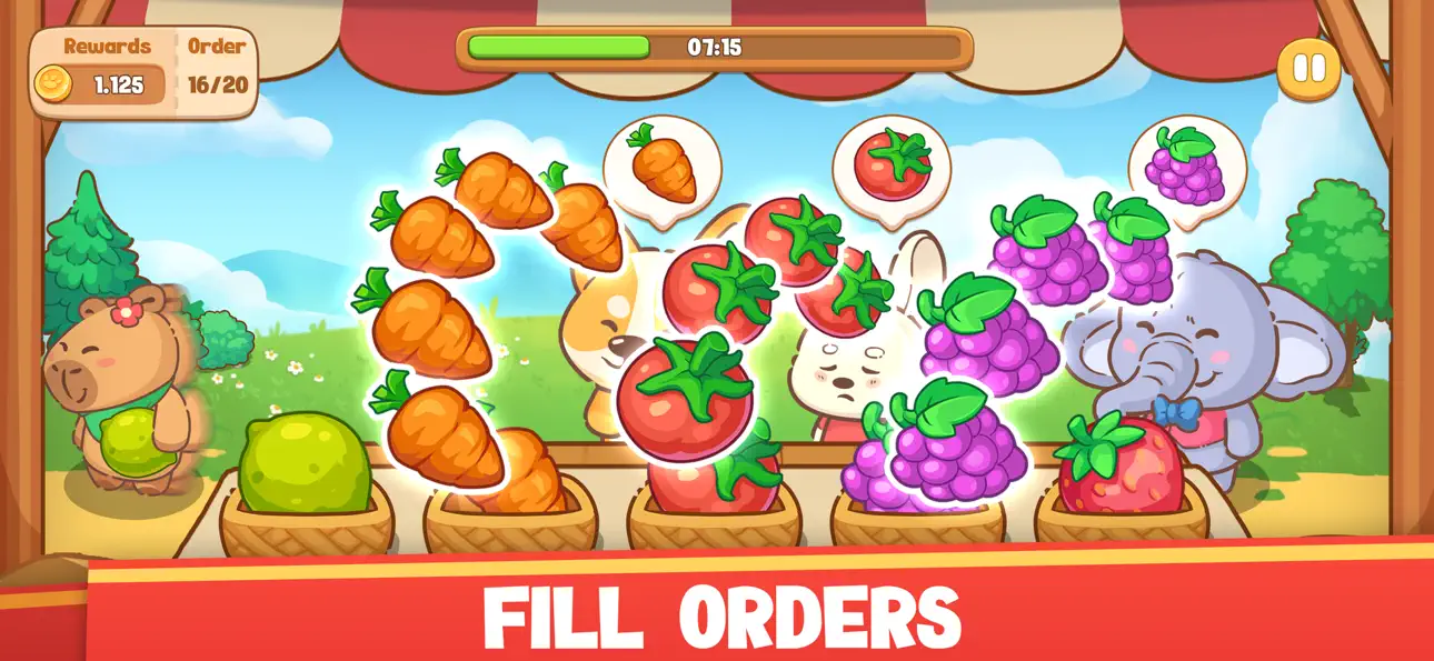 Cat & farm: Cute Cat game iOS Mod IPA screenshot 4 - iOS game interface