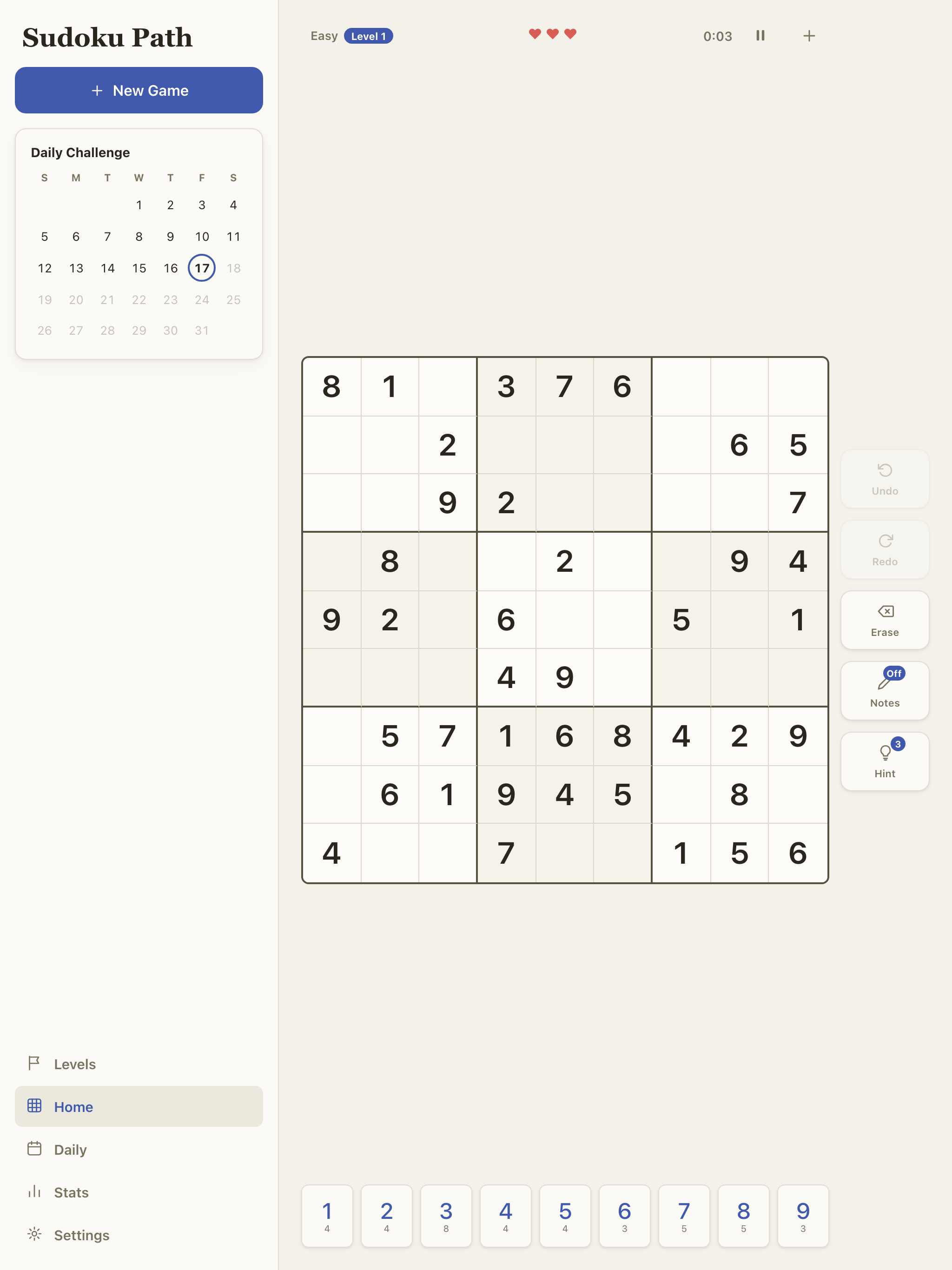 Sudoku Path screenshot 5