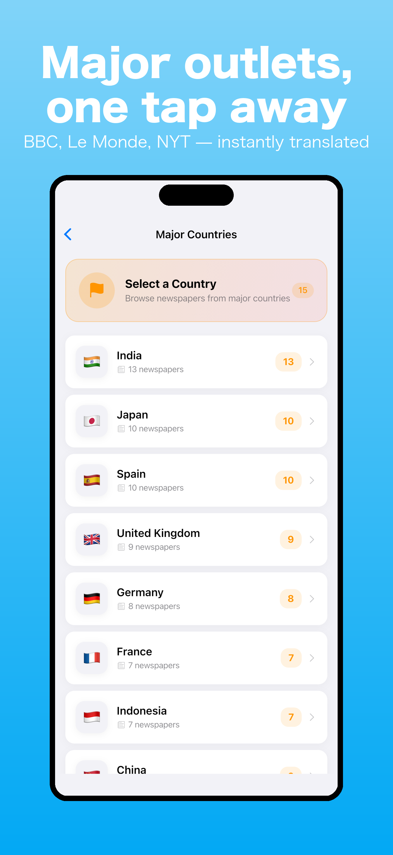 World News Offline Translate screenshot 3