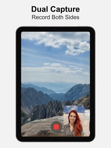 Dual Capture Video iPad screenshot