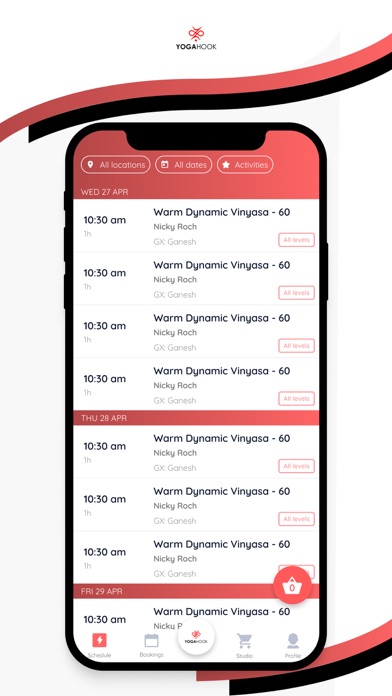 Yoga Hook   Yoga and Pilates Screenshot