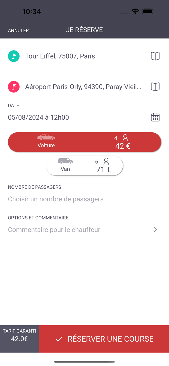 Initial Cab Vtc Transport