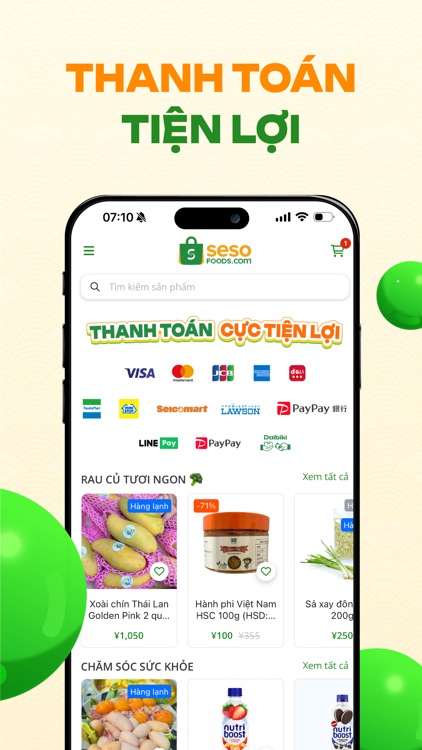 Sesofoods - Thực phẩm Việt screenshot-5