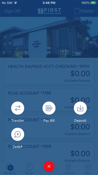 First National Bank Mount Dora Screenshot