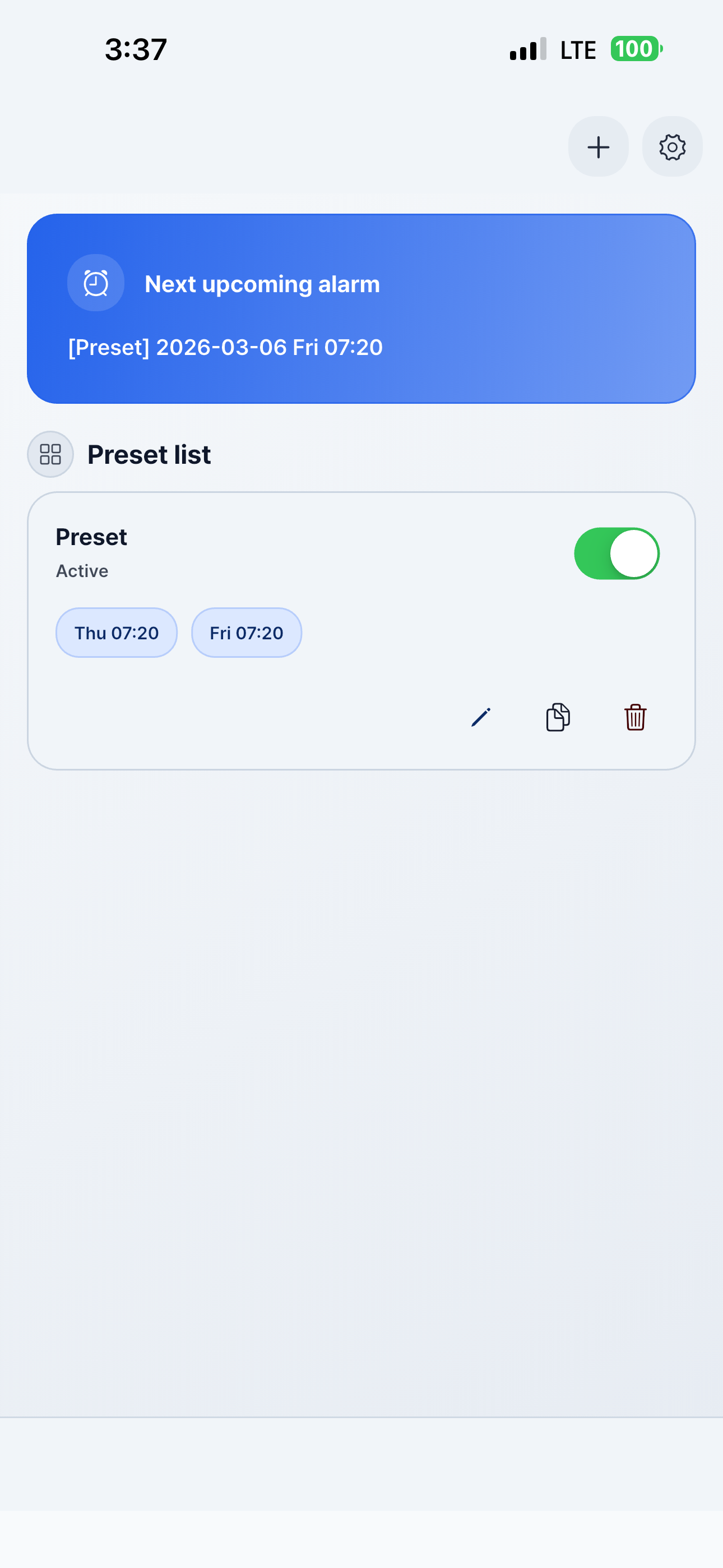ShiftDay: Weekly Work Alarm