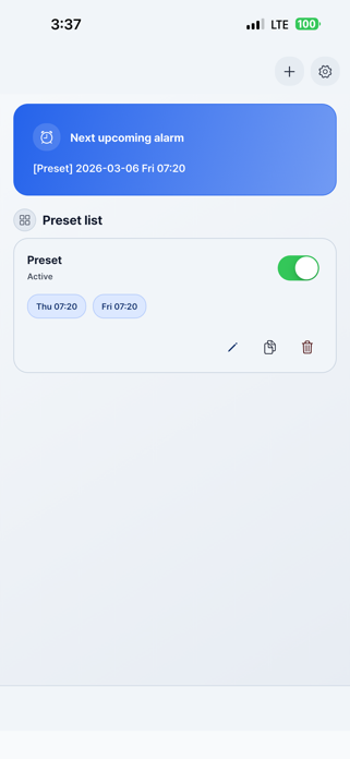 ShiftDay: Weekly Work Alarm Screenshot 4 of 6