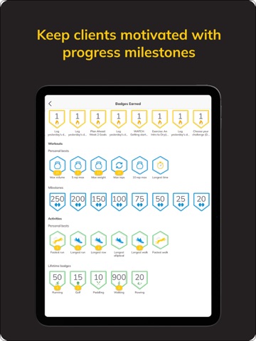 Fitness App (ABC Trainerize) iPad screenshot 8
