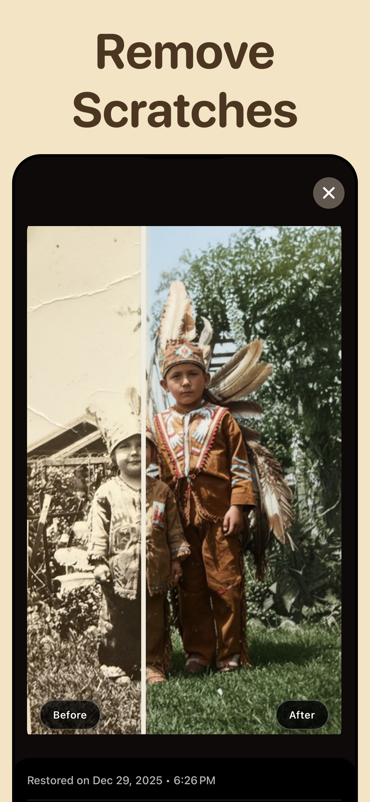 Revivor: Restore Old Photos screenshot 3