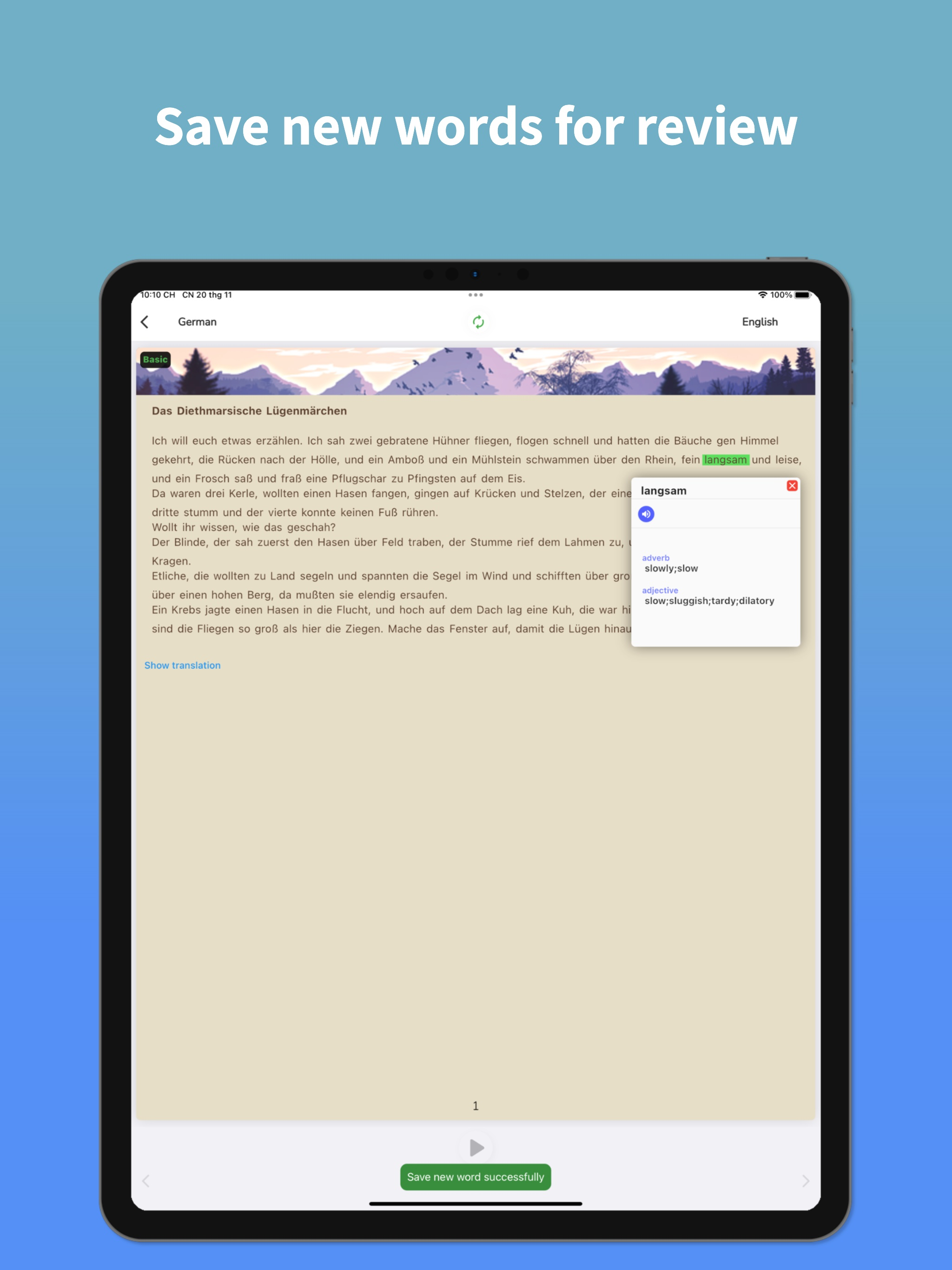 German Translator & Learn + screenshot 14