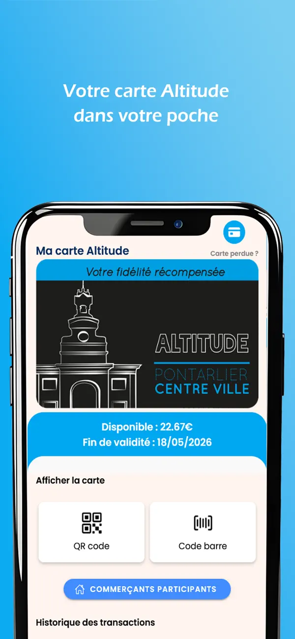 Screenshot #3 pour Fidélité Altitude - Pontarlier