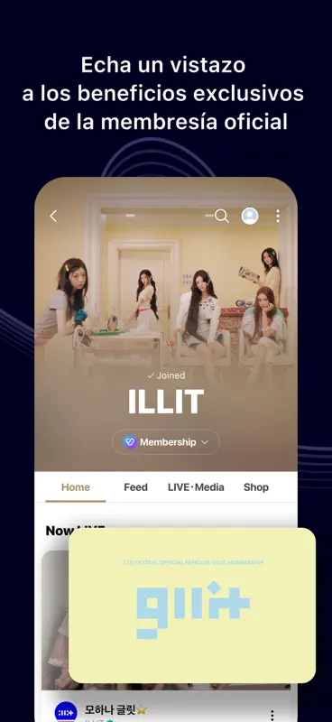 Weverse, Acércate a tu artista screenshot 8 of 9